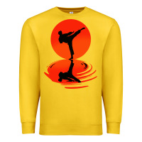 Lemon karate and kung fu Premium Sweatshirt - artisFamous