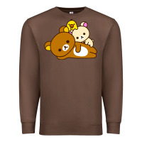 Chestnut rilakkuma rila head shirt Premium Sweatshirt - artisFamous