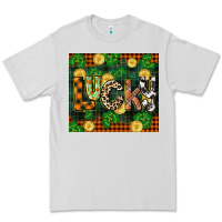 Dove Grey st patricks day lucky clover and coins Premium Tee - CowGirlArtShop