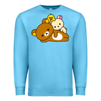 Ocean Blue rilakkuma rila head shirt Premium Sweatshirt - artisFamous