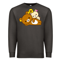 Smoke rilakkuma rila head shirt Premium Sweatshirt - artisFamous