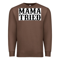 Chestnut Mama Tried Premium Sweatshirt - artisFamous