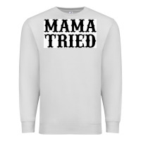 Dove Grey Mama Tried Premium Sweatshirt - artisFamous