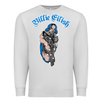 Dove Grey b.i.l.l.i.e  e i.li.s.h  official  bling  t shirt Premium Sweatshirt - artisFamous