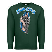 Sports Green b.i.l.l.i.e  e i.li.s.h  official  bling  t shirt Premium Sweatshirt - artisFamous