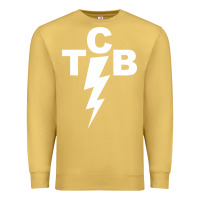 Antique Gold taking care of business rock n roll Premium Sweatshirt - artisFamous