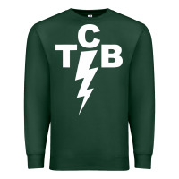 Sports Green taking care of business rock n roll Premium Sweatshirt - artisFamous
