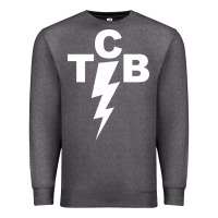 Charcoal Heather taking care of business rock n roll Premium Sweatshirt - artisFamous