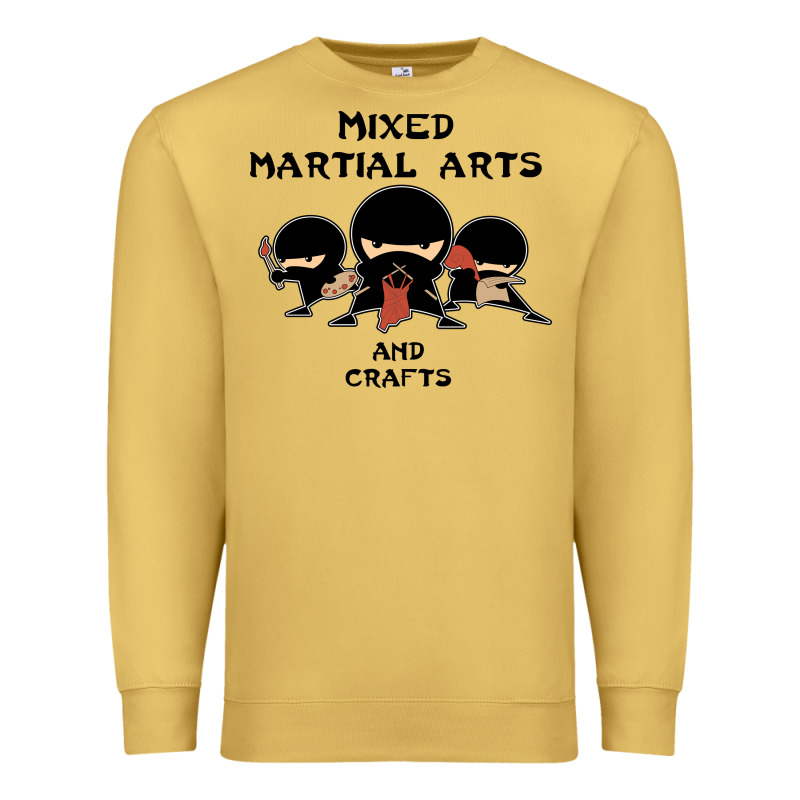 Mixed Martial Arts And Crafts Premium Sweatshirt by artisFamous | Teevron