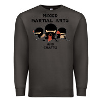Smoke mixed martial arts and crafts Premium Sweatshirt - artisFamous