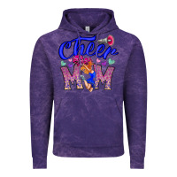 Cloud Purple Cheer Mom Vintage Hoodie - CowhideDigitalArt