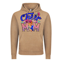 Vintage Coffee Cheer Mom Vintage Hoodie - CowhideDigitalArt