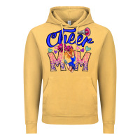Vintage Mustard Cheer Mom Vintage Hoodie - CowhideDigitalArt