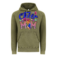Vintage Olive Cheer Mom Vintage Hoodie - CowhideDigitalArt