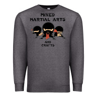 Charcoal Heather mixed martial arts and crafts Premium Sweatshirt - artisFamous