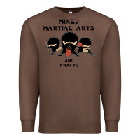 Chestnut mixed martial arts and crafts Premium Sweatshirt - artisFamous