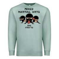 Seafoam mixed martial arts and crafts Premium Sweatshirt - artisFamous