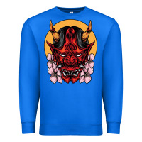 True Royal demon oni mask Premium Sweatshirt - artisFamous