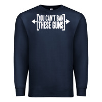 Navy you can't ban these guns Premium Sweatshirt - artisFamous