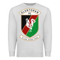 Dove Grey glentoran Premium Sweatshirt - artisFamous