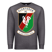Charcoal Heather glentoran Premium Sweatshirt - artisFamous