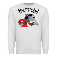 Oatmeal Heather nu pogodi! Premium Sweatshirt - artisFamous