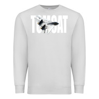 Dove Grey f 14 tomcat f14 navy jet fighter plane tshirt pilot t shirt Premium Sweatshirt - artisFamous