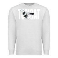 Oatmeal Heather f 14 tomcat f14 navy jet fighter plane tshirt pilot t shirt Premium Sweatshirt - artisFamous