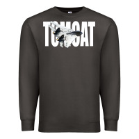 Smoke f 14 tomcat f14 navy jet fighter plane tshirt pilot t shirt Premium Sweatshirt - artisFamous
