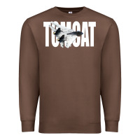 Chestnut f 14 tomcat f14 navy jet fighter plane tshirt pilot t shirt Premium Sweatshirt - artisFamous