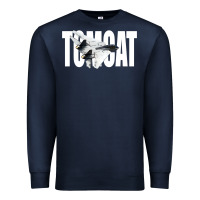Navy f 14 tomcat f14 navy jet fighter plane tshirt pilot t shirt Premium Sweatshirt - artisFamous