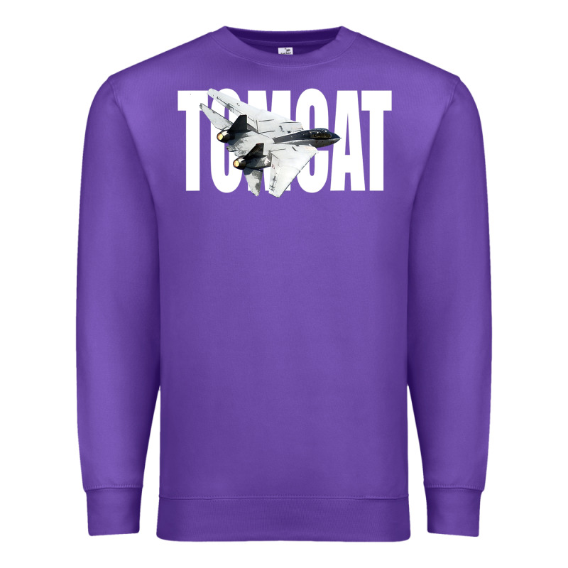 F 14 Tomcat F14 Navy Jet Fighter Plane Tshirt Pilot T Shirt Premium Sweatshirt by artisFamous | Teevron