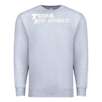 Heather Grey fast c.a.r quote  t.u.n.a  no crust gift t shirt Premium Sweatshirt - artisFamous