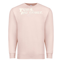 Pale Pink fast c.a.r quote  t.u.n.a  no crust gift t shirt Premium Sweatshirt - artisFamous