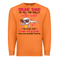Carrot dear dad of all the balls in the world i’m glad that i came out of y Premium Sweatshirt - artisFamous