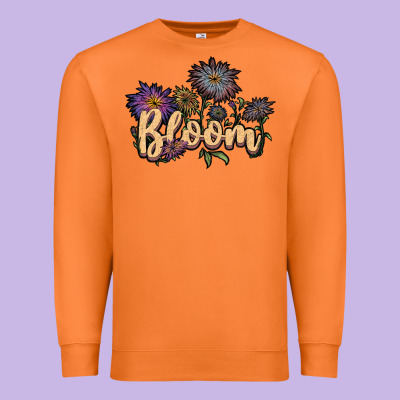 Bloom Premium Sweatshirt Designed By Jahusdesignshop