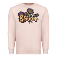 Pale Pink bloom Premium Sweatshirt - JahusDesignShop