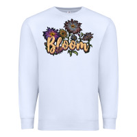 White bloom Premium Sweatshirt - JahusDesignShop