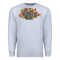 Heather Grey Rainforest Cafe Premium Sweatshirt - artisFamous