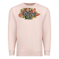Pale Pink Rainforest Cafe Premium Sweatshirt - artisFamous