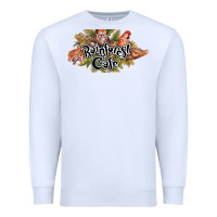White Rainforest Cafe Premium Sweatshirt - artisFamous