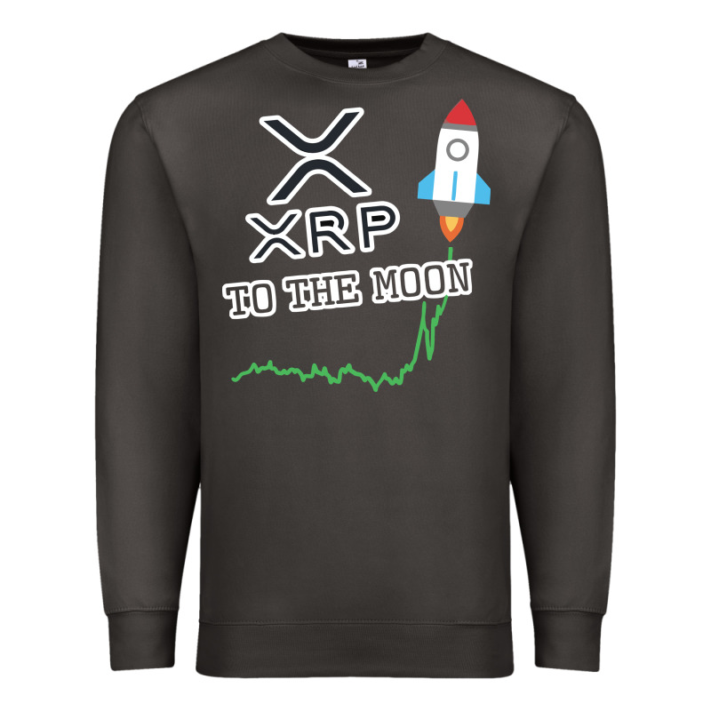 Xrp To The Moon Premium Sweatshirt by artisFamous | Teevron