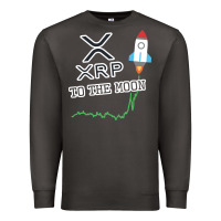 Smoke xrp to the moon Premium Sweatshirt - artisFamous