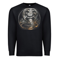 Black cobra k.a.i rusted steel snake lo go graphic t shirt Premium Sweatshirt - artisFamous