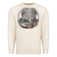 Sandshell cobra k.a.i rusted steel snake lo go graphic t shirt Premium Sweatshirt - artisFamous