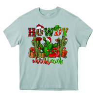 Arona howdy christmas with cactusses Heavy Core Tee - CowGirlArtShop