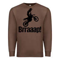 Chestnut brraaap funny dirt bike Premium Sweatshirt - artisFamous