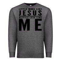 Charcoal Heather christian faith in christ Premium Sweatshirt - artisFamous