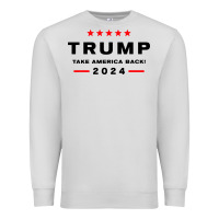 Dove Grey donald trump 2024 take america Premium Sweatshirt - artisFamous