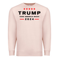 Pale Pink donald trump 2024 take america Premium Sweatshirt - artisFamous